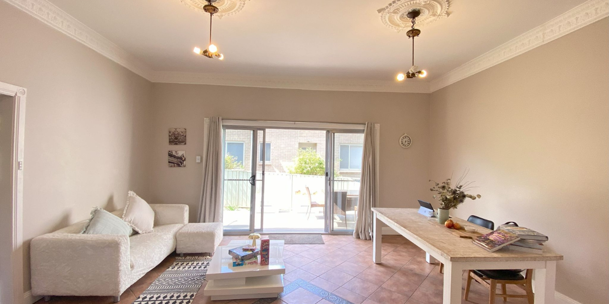 Bright Living Area with Open Layout